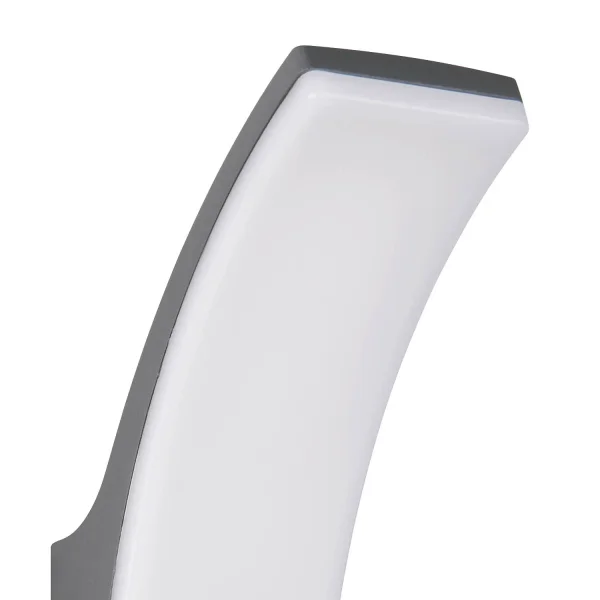 APLIQUE EXTERIOR 12,5W 4000K ANTRACITE IP44 C/SENSOR LIRIO