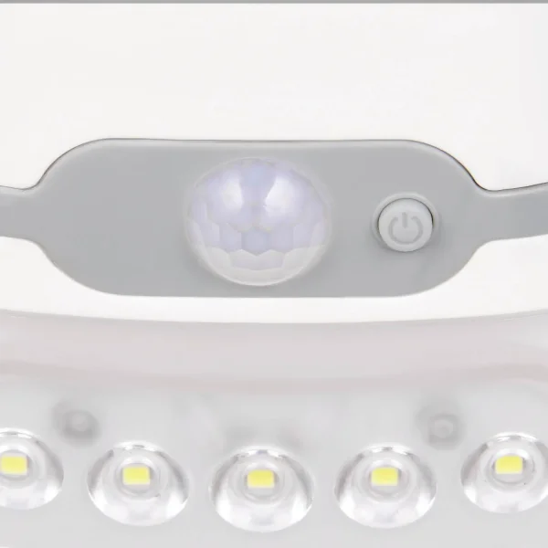 APLIQUE EXTERIOR SOLAR 3,5W 4000K COM SENSOR BASCULANTE IP44 TRELLIS