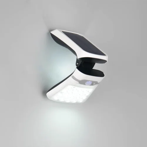 APLIQUE EXTERIOR SOLAR 3,5W 4000K COM SENSOR BASCULANTE IP44 TRELLIS