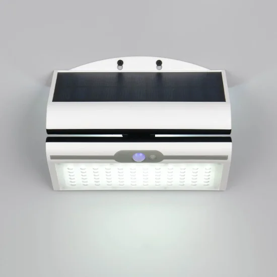 APLIQUE EXTERIOR SOLAR 5W 4000K SENSOR BASCULANTE IP44 MACADAMIA 2