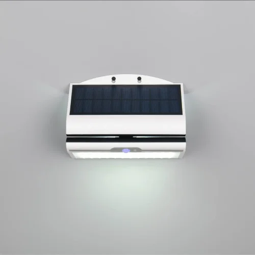 APLIQUE EXTERIOR SOLAR 5W 4000K SENSOR BASCULANTE IP44 MACADAMIA