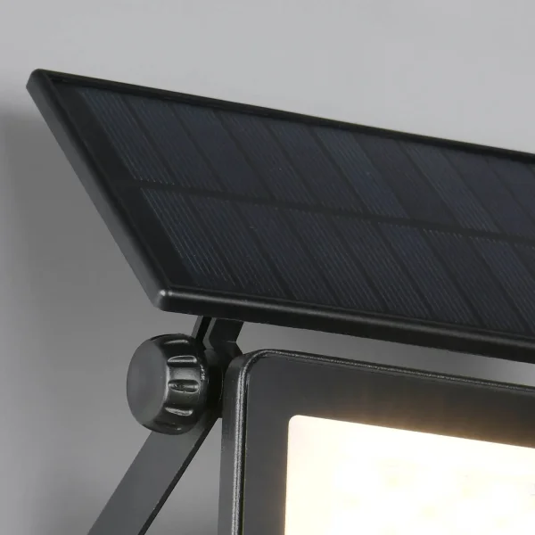 APLIQUE DE EXTERIOR SOLAR 10W 3000K-6000K SENSOR BASCULANTE IP54 MUSCARI