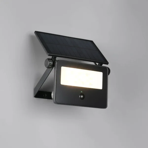 APLIQUE DE EXTERIOR SOLAR 10W 3000K-6000K SENSOR BASCULANTE IP54 MUSCARI
