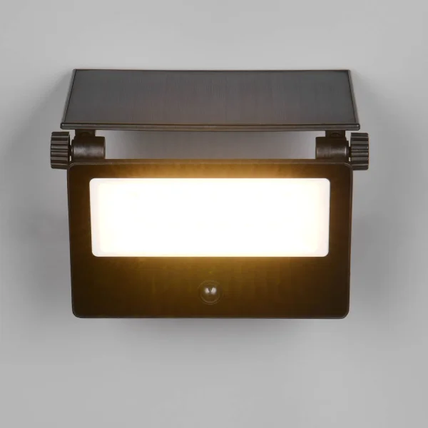 APLIQUE EXTERIOR SOLAR 18W 3000K-6000K SENSOR BASCULANTE IP54 MUSCARI