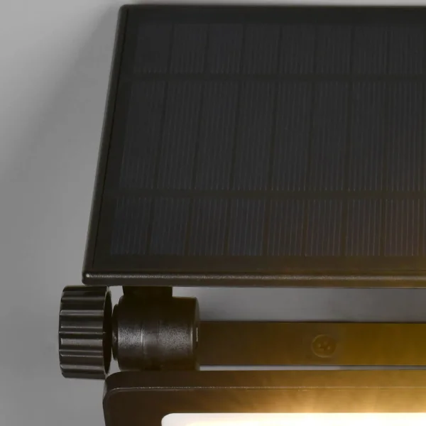 APLIQUE EXTERIOR SOLAR 18W 3000K-6000K SENSOR BASCULANTE IP54 MUSCARI