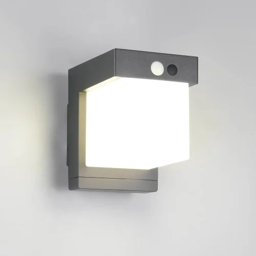 APLIQUE EXTERIOR SOLAR 5,5W 4000K SENSOR IP44 CORIANDER