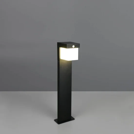 BALIZA EXTERIOR SOLAR 5,5W 4000K SENSOR IP44 50 CM CORIANDER 2