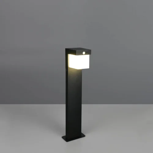 BALIZA EXTERIOR SOLAR 5,5W 4000K SENSOR IP44 50 CM CORIANDER