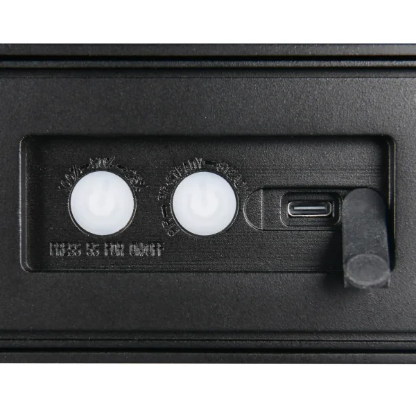 APPLIQUE ESTERNO SOLARE IBRIDO 6W 4000K SENSORE IP44 NERO SUNDEW