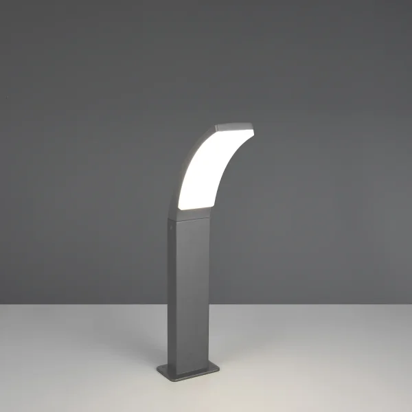 BALIZA EXTERIOR 12,5W 4000K ANTRACITE IP44 60 CM LIRIO