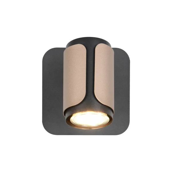 SPOT DE PAREDE/TETO GU10 METAL COFFEE GIADA