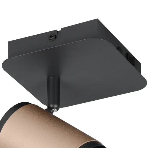 SPOT DE PAREDE/TETO GU10 METAL COFFEE GIADA