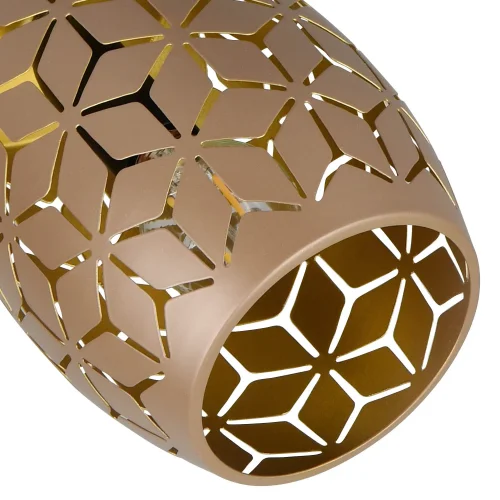 APLIQUE DE PAREDE 1 LUZ METAL COFFEE E14 BIRKITA