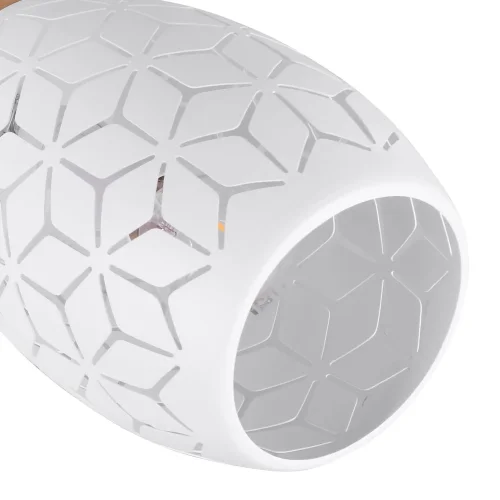 PLAFON DE TETO 3 LUZES METAL BRANCO E14 BIRKITA