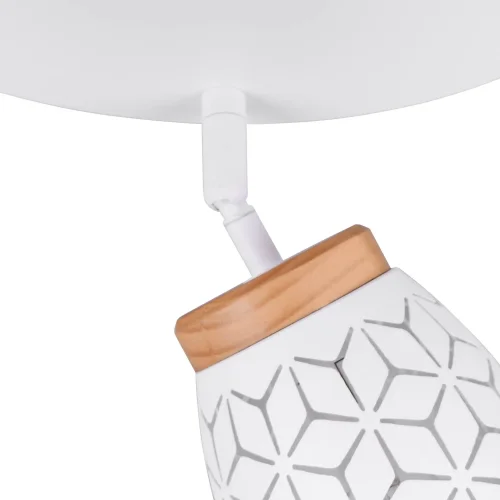 PLAFON DE TETO 3 LUZES METAL BRANCO E14 BIRKITA