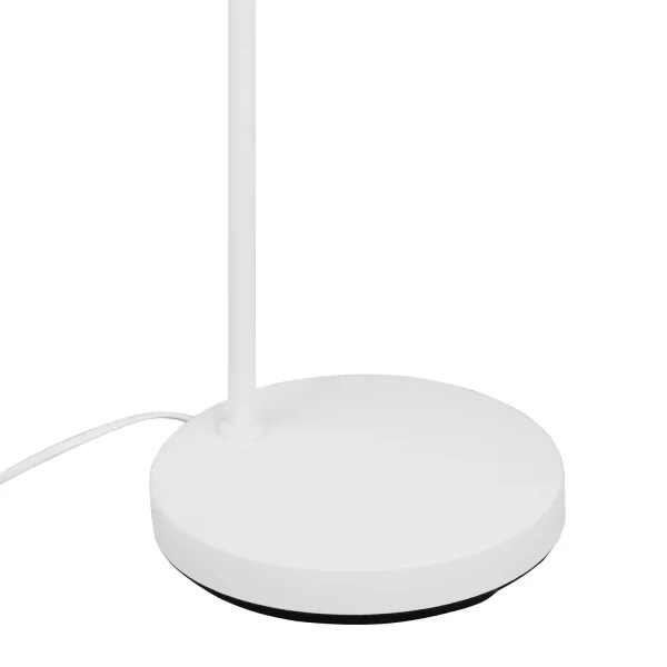 CANDEEIRO DE PÉ 1 LUZ METAL BRANCO E27 BIRKITA