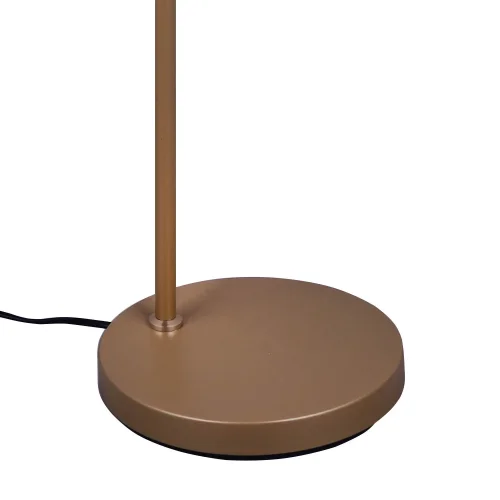 CANDEEIRO DE PÉ 1 LUZ METAL COFFEE E27 BIRKITA