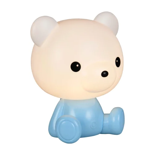 CANDEEIRO DE MESA LED 3W 3000K RGB URSINHO AZUL
