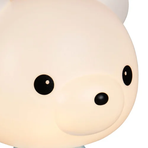 CANDEEIRO DE MESA LED 3W 3000K RGB URSINHO AZUL