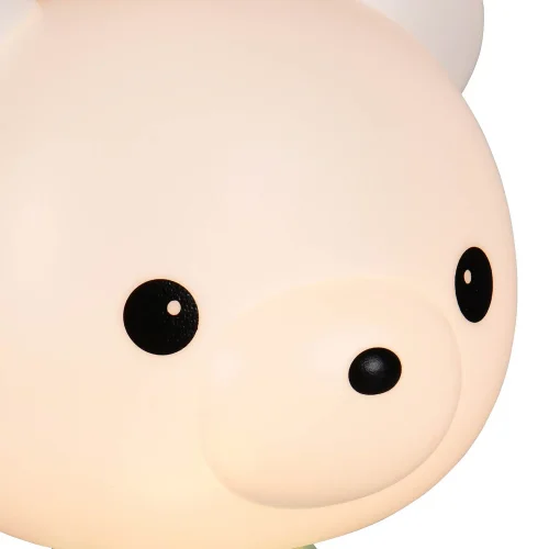 CANDEEIRO DE MESA LED 3W 3000K RGB URSINHO VERDE