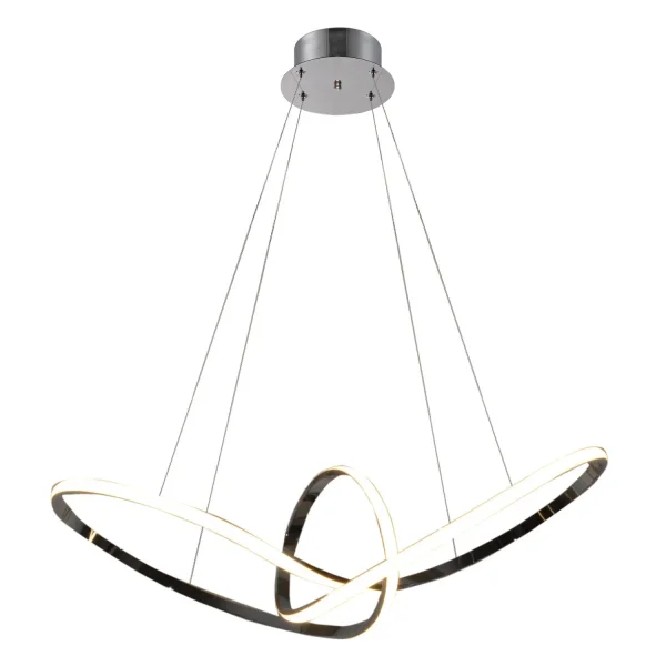 SUSPENSÃO LED 39W REGULÁVEL COR/INTENSIDADE CROMO OLIMPO