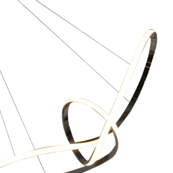 SUSPENSÃO LED 39W REGULÁVEL COR/INTENSIDADE CROMO OLIMPO