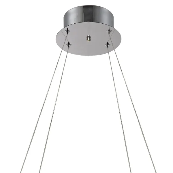SUSPENSÃO LED 39W REGULÁVEL COR/INTENSIDADE CROMO OLIMPO
