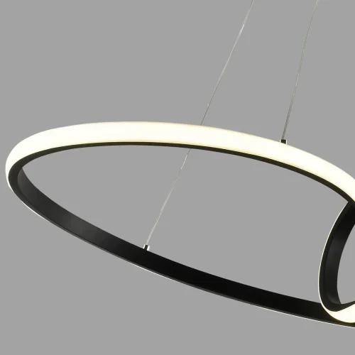 CANDEEIRO DE TECTO LED 39W REGULÁVEL COR/INTENSIDADE PRETO OLIMPO