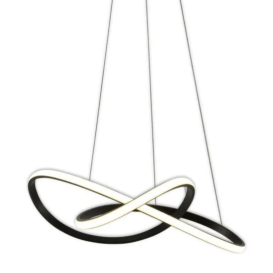 CANDEEIRO DE TETO LED 39W 4000K REGULÁVEL INTENSIDADE PRETO OLIMPO 2