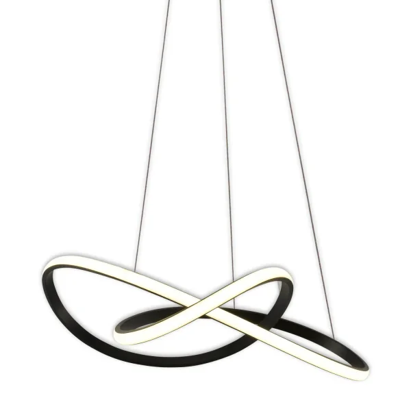 CANDEEIRO DE TETO LED 39W 4000K REGULÁVEL INTENSIDADE PRETO OLIMPO