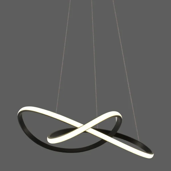 CANDEEIRO DE TETO LED 39W 4000K REGULÁVEL INTENSIDADE PRETO OLIMPO