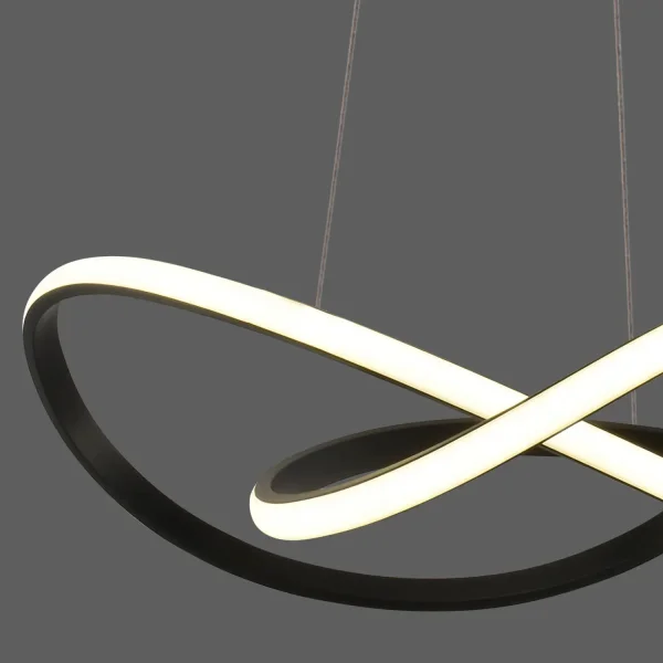 CANDEEIRO DE TETO LED 39W 4000K REGULÁVEL INTENSIDADE PRETO OLIMPO