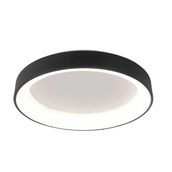 PLAFON DE TETO LED FELICIANO 46W REGULÁVEL PRETO