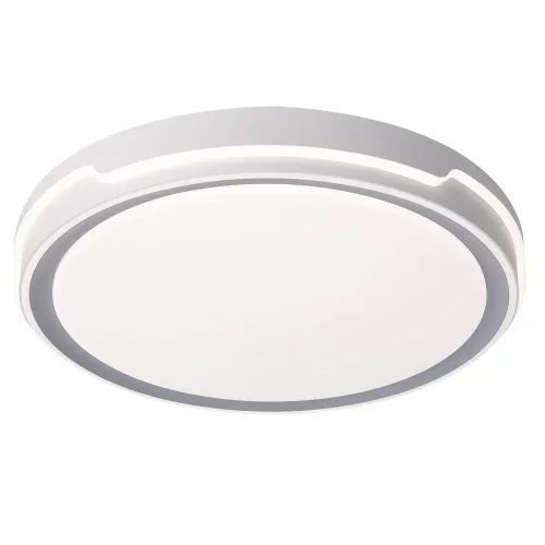 Plafon de tecto Led 53W Regulável Prata Charlestone | Lúzete