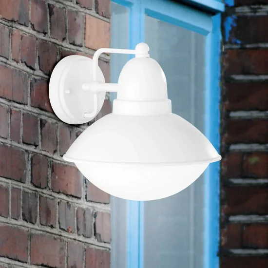 APLICAR EXTERIOR PORLUX DE ALUMÍNIO BRANCO