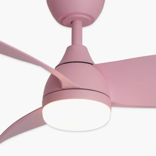 VENTOINHA DE TETO INFANTIL LED 17W 3 PÁS REGULÁVEL ROSA AERIS VENTOINHA DE TETO INFANTIL LED 17W 3 PÁS REGULÁVEL ROSA AERIS