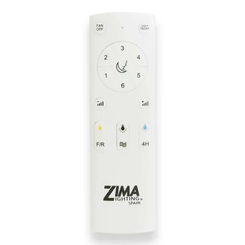 VENTOINHA DE TETO LED 18W 3 PÁS REGULÁVEL BRANCO ISELIN