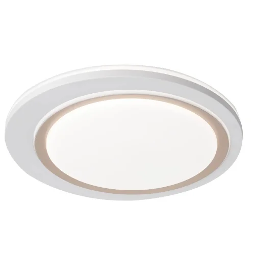 Plafon de teto LED 35W Regulável Branco Dourado Lumira| Lúzete