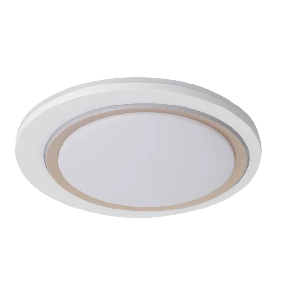 Plafon de teto LED 35W Regulável Branco Dourado Lumira| Lúzete