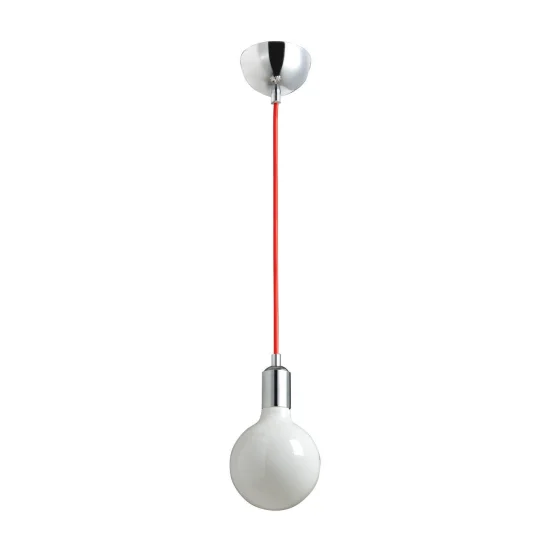 LÂMPADA PENDENTE DE PLAYGROUND CROMADO 2