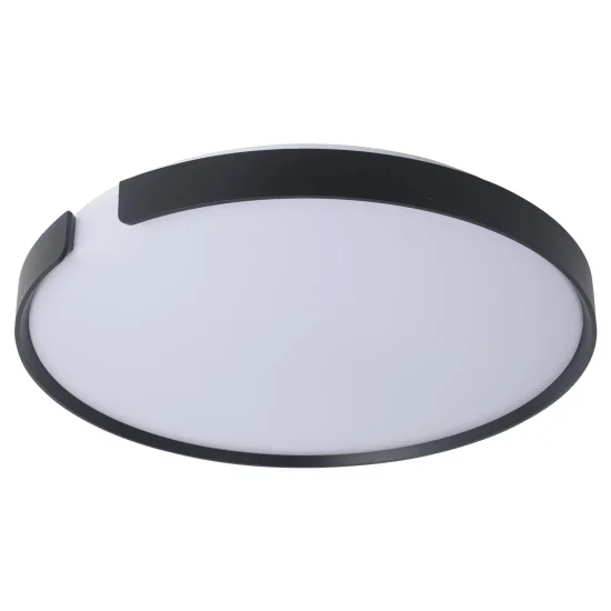 Plafon de teto LED 53W Regulável Ø50cm Preto Nashville| Lúzete 2