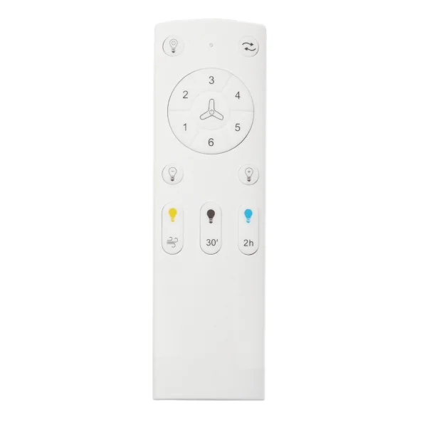 VENTILADOR DE TETO LED 24 W REGULÁVEL BRANCO RIVERDALE