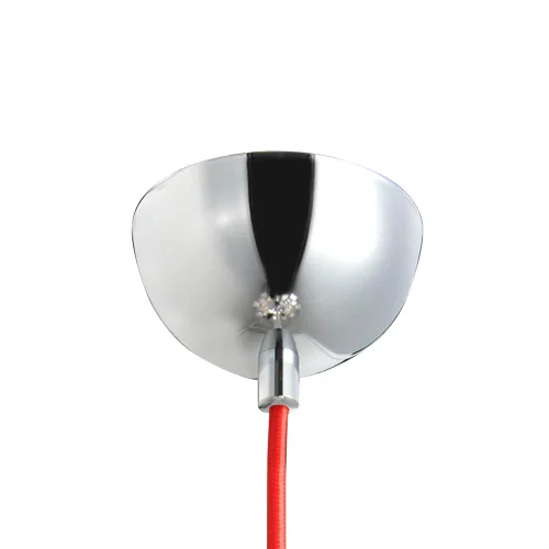 LÂMPADA PENDENTE DE PLAYGROUND CROMADO