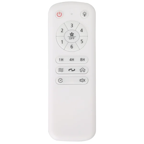 VENTILADOR DE TETO LED 35W REGULÁVEL 4 PAINÉIS PLEGÁVEIS MOTOR DC ODENSE