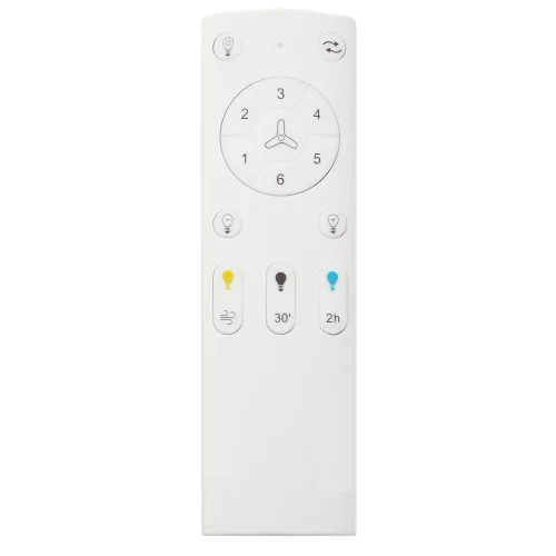 VENTOINHA DE TETO LED 17W REGULÁVEL 3 PÁS MOTOR DC BALSA