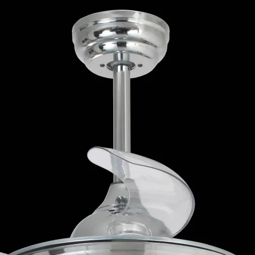 VENTOINHA DE TETO LED 29W REGULÁVEL PÁS RETRÁTEIS SKALDA