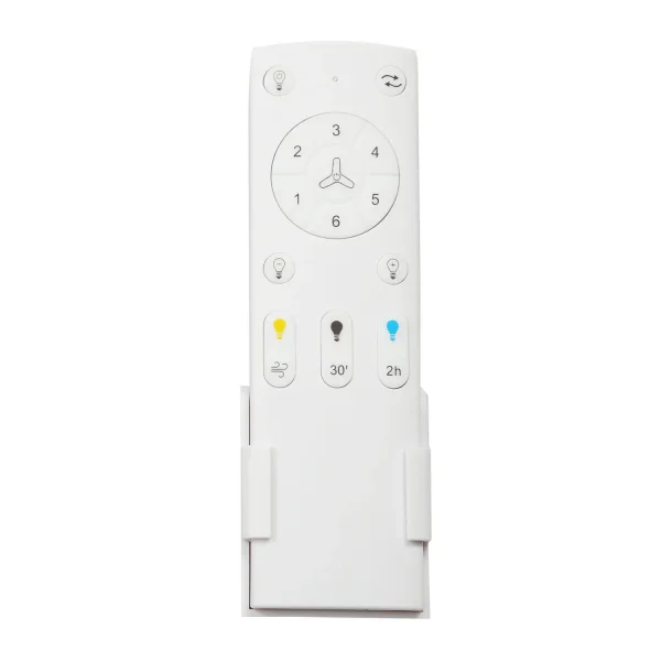 VENTOINHA DE TETO COM LUZ 24W MOTOR DC 3 PÁS ROSA/MADEIRA RIVERDALE