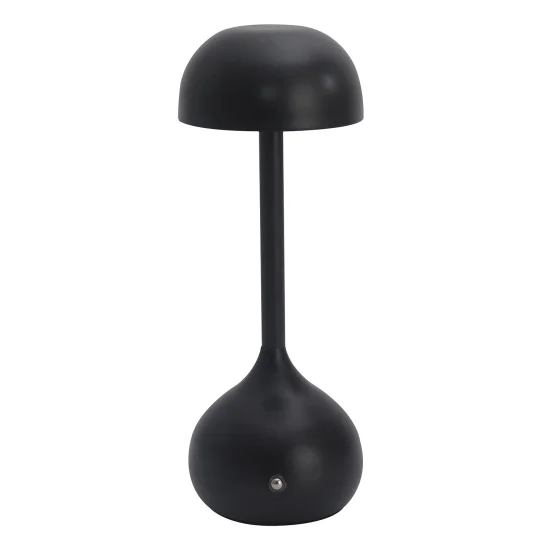 CANDEEIRO DE MESA LED RECARREGÁVEL SEM FIOS 203LM PRETO IP44 SOLEA 2