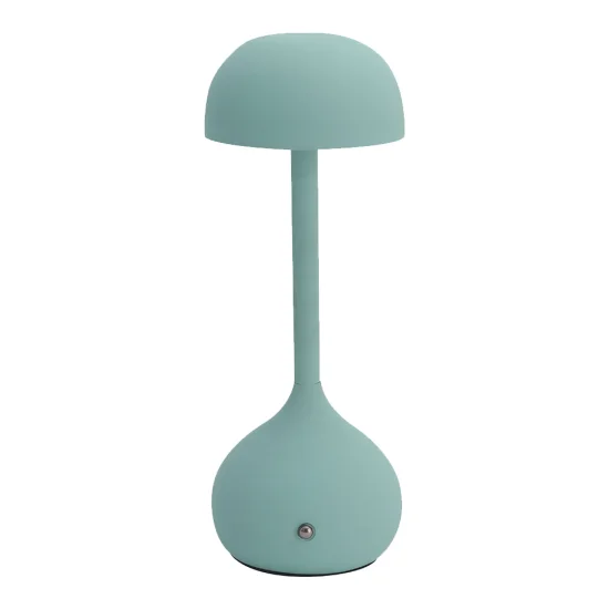 CANDEEIRO DE MESA LED RECARREGÁVEL SEM FIOS 203LM AZUL ÁGUA IP44 SOLEA 2