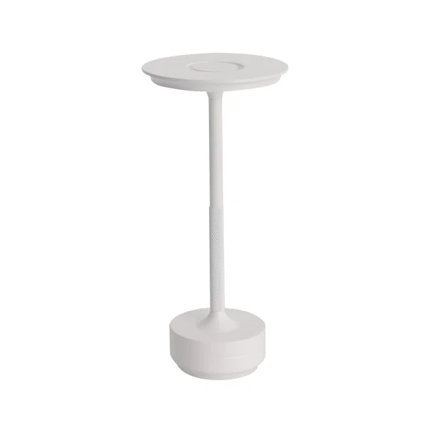 CANDEEIRO DE MESA LED RECARREGÁVEL SEM FIOS 213LM BRANCO IP44 ESTIVA CANDEEIRO DE MESA LED RECARREGÁVEL SEM FIOS 213LM BRANCO IP44 ESTIVA